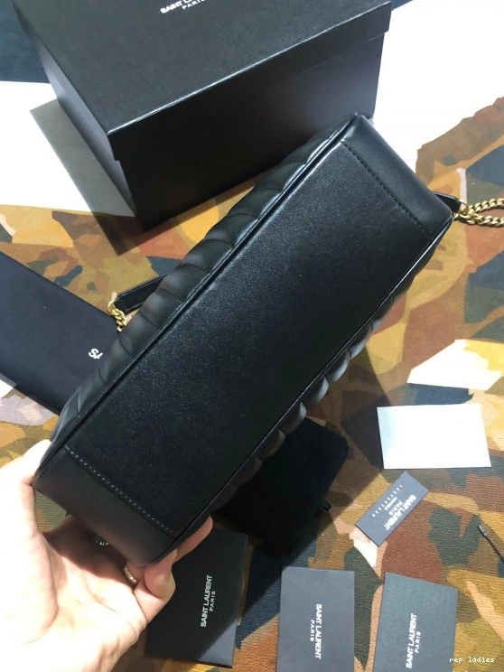 Repladies REP LEATHER Y-QUILTED SMOOTH IN CAMERA JOAN YSL BAG 0825